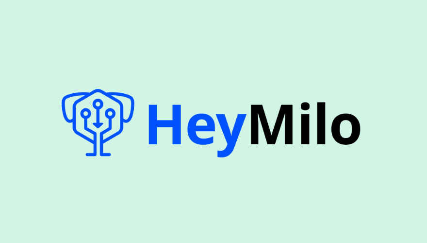 HeyMilo logo.