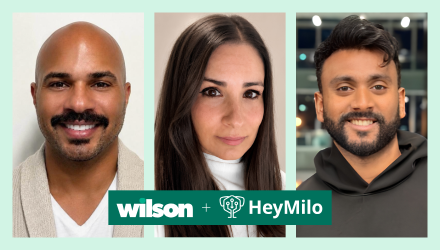 Wilson x HeyMilo webinar with Lee W, Rebecca K, and Sabashan R
