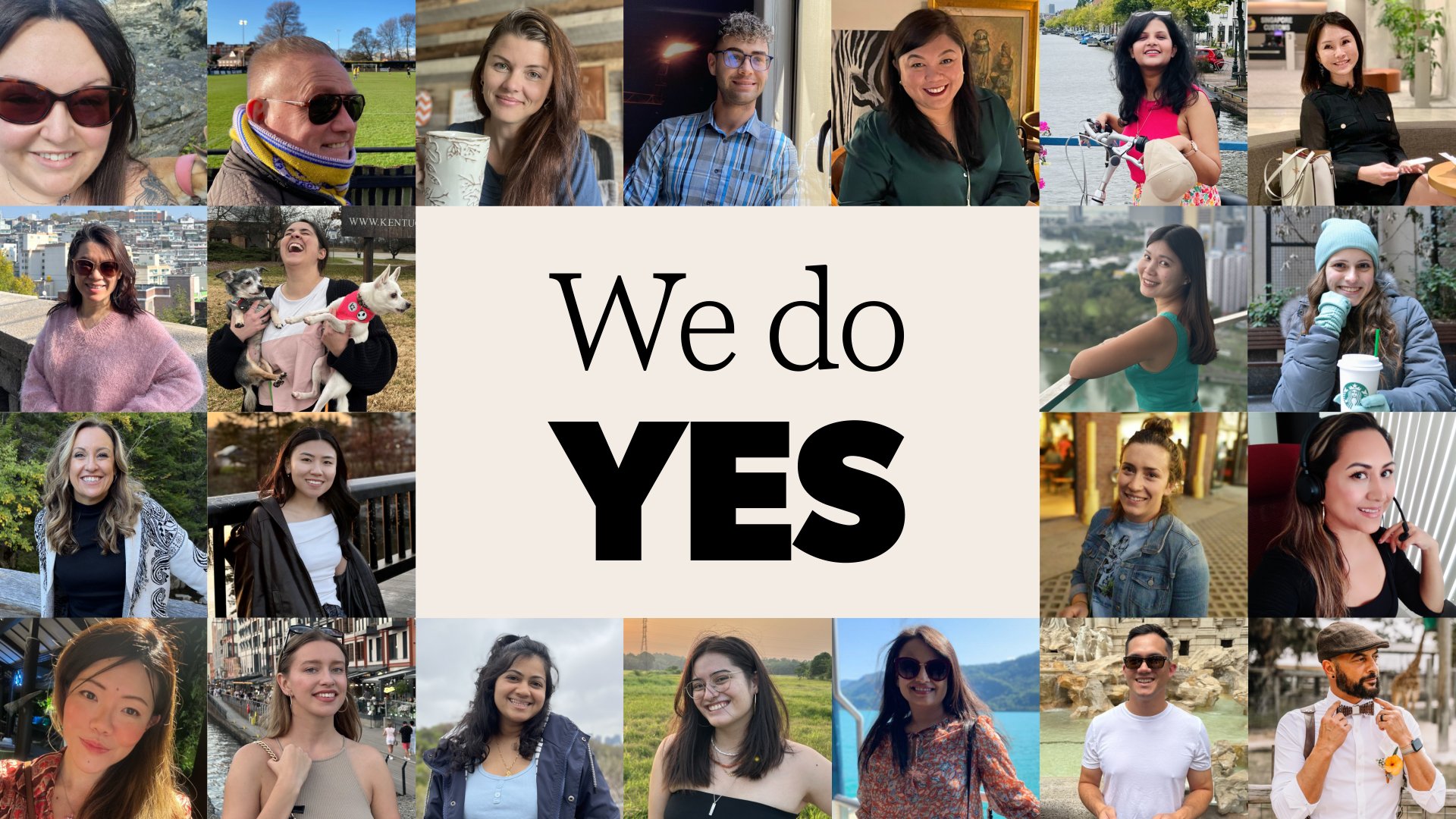 Group of Wilson employees in a collage