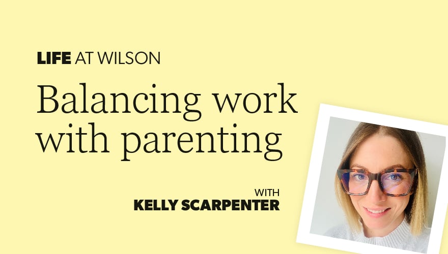 Kelly Scarpenter's journey balancing work and parenting
