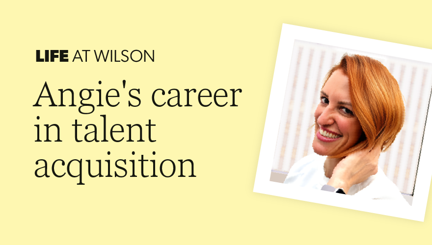 Angie's career in talent acquisition