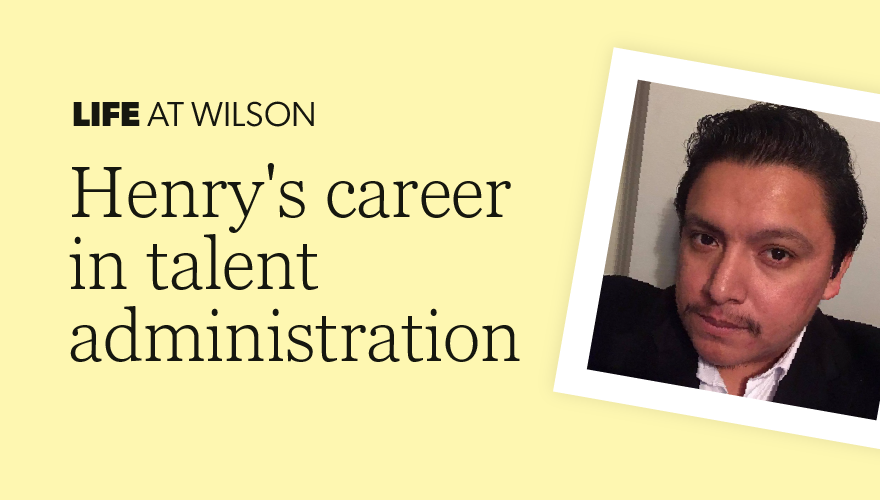 Henry's career in talent administration